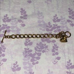 Juicy Couture: Heart Chain Link Bracelet